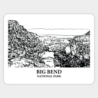 Big Bend National Park Sticker